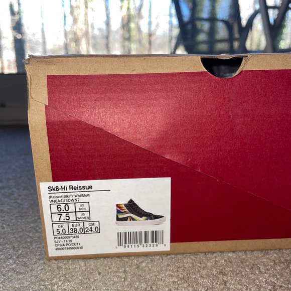 Vans Sk8-Hi Shoe Refract Women's 7.5 - Picture 5 of 10